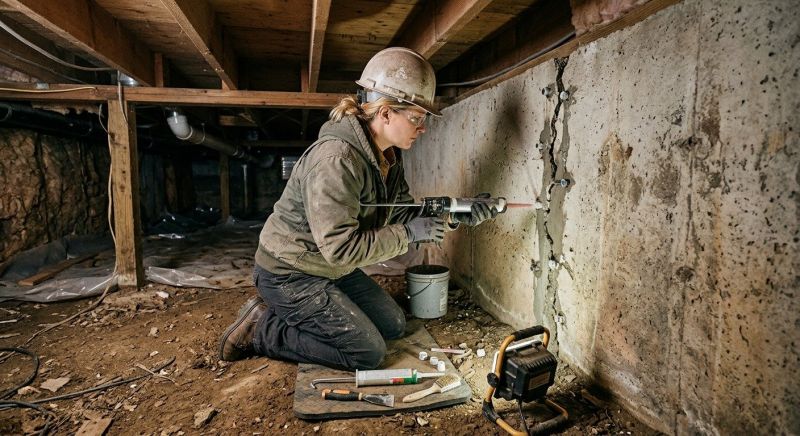 Basement Foundation Repair in Camden, SC
