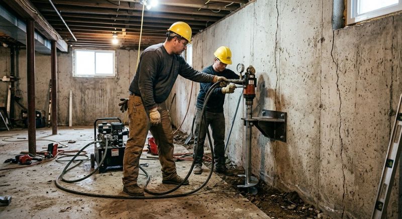 Basement Stabilization in Camden, SC