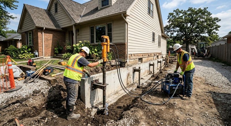 Basement Stabilization in Camden, SC