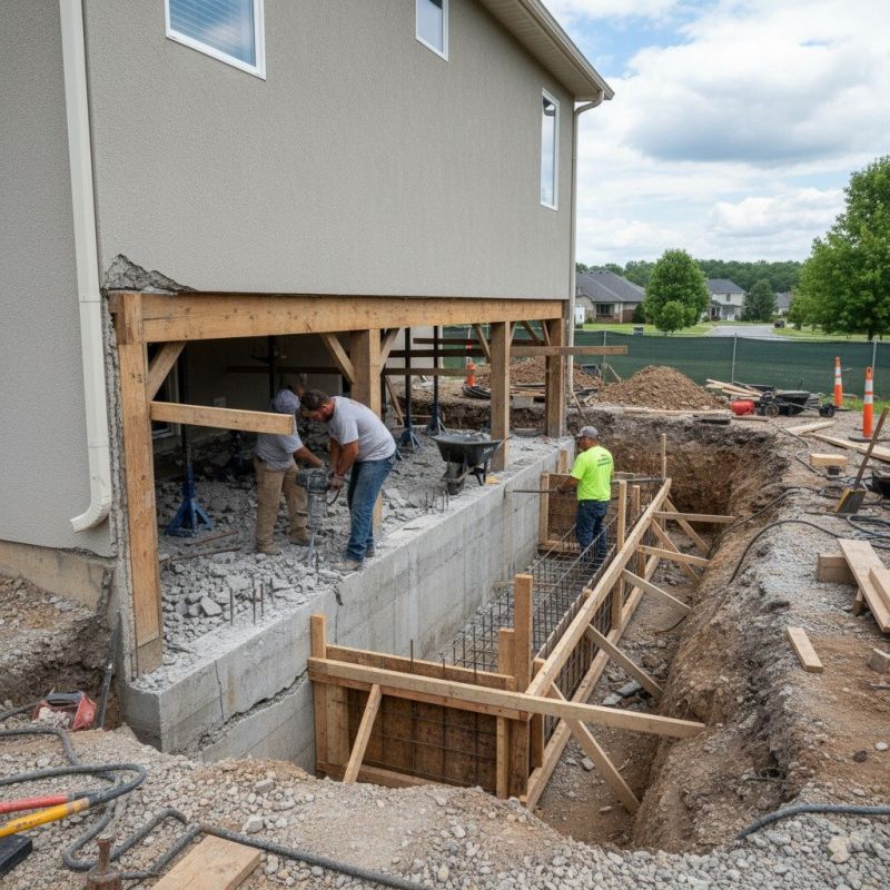 Building Foundation Repair in Blythewood, SC