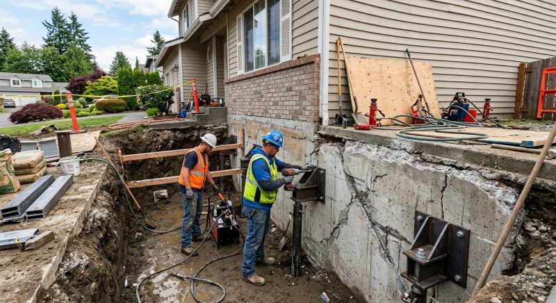 Building Foundation Repair in Columbia, SC
