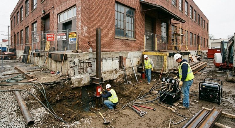 Building Foundation Repair in Lugoff, SC