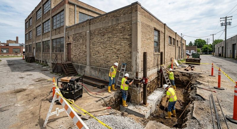 Commercial Foundation Repair in Camden, SC