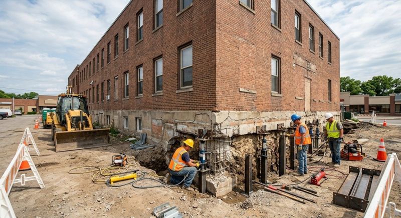 Commercial Foundation Repair in Camden, SC