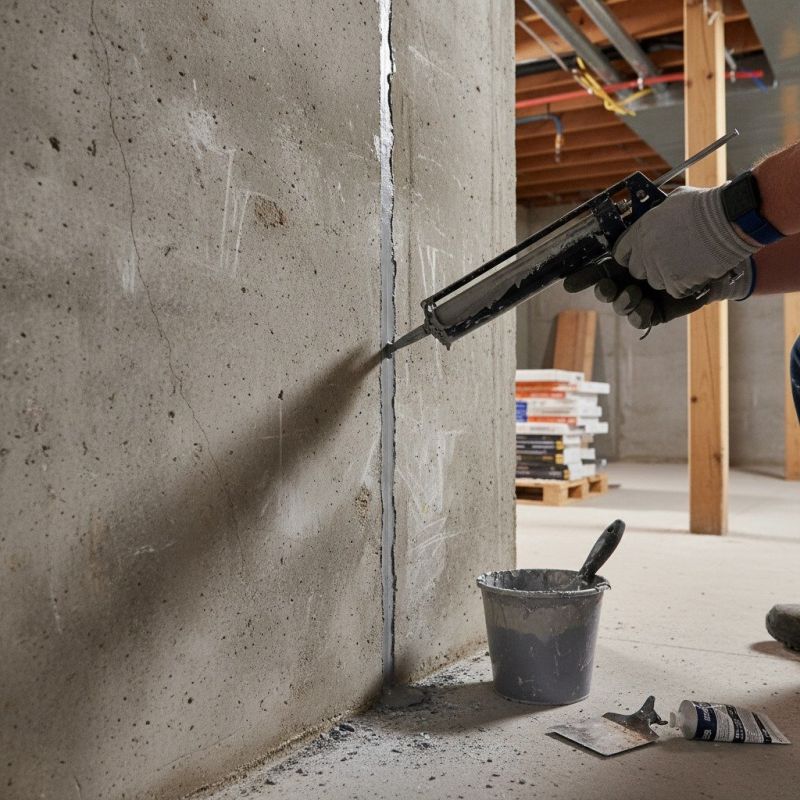Cracked Basement Floor Repair in Camden, SC