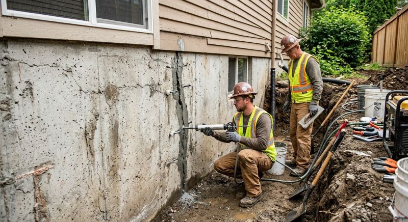 Cracked Foundation Repair in Bishopville, SC