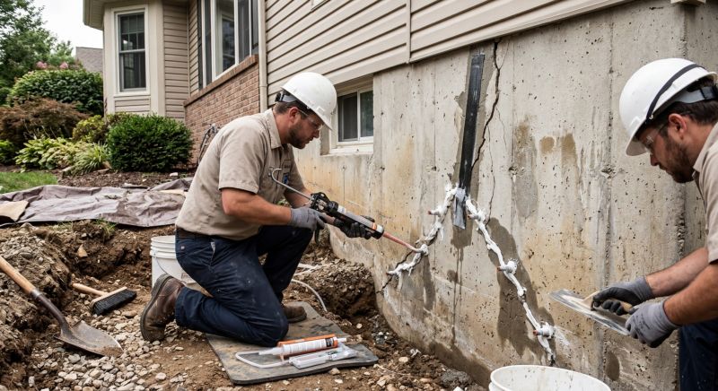 Cracked Foundation Repair in Bishopville, SC
