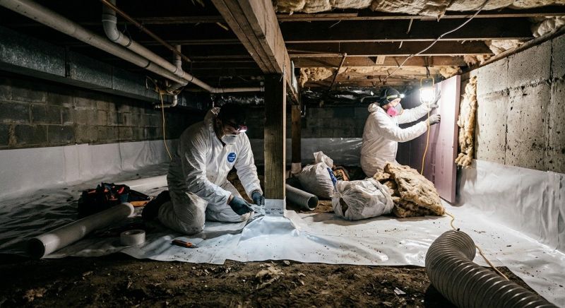 Crawl Space Leveling in Camden, SC