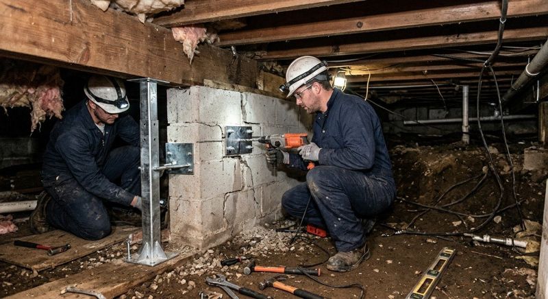 Crawlspace Foundation Repair in Elgin, SC