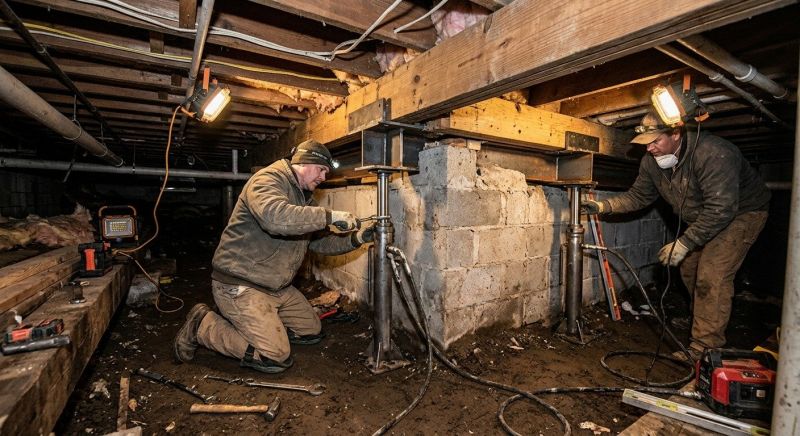Crawlspace Foundation Repair in Camden, SC