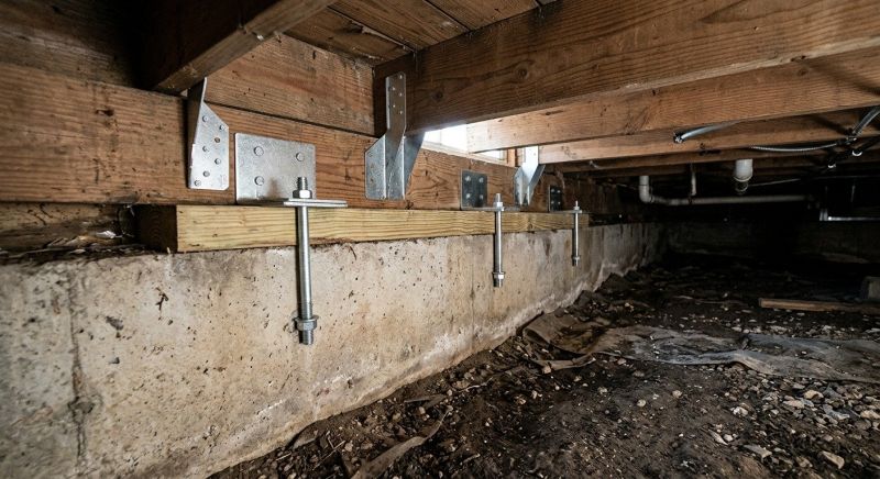 Crawlspace Structural Repair in Camden, SC
