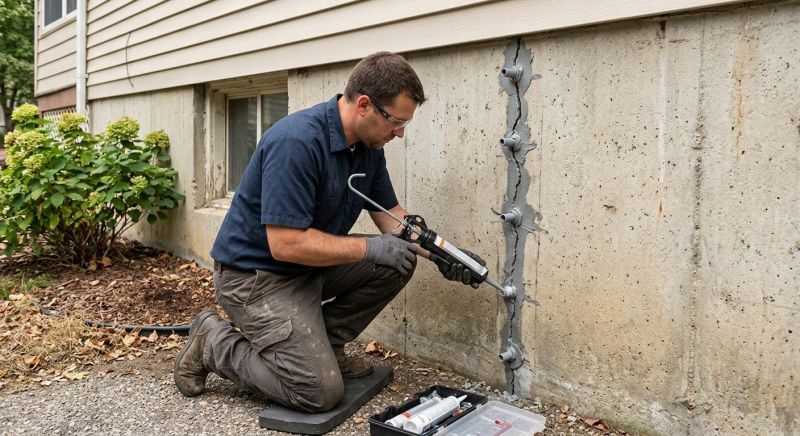 Foundation Crack Sealing in Camden, SC