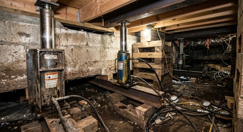 Foundation Jacking in Bishopville, SC