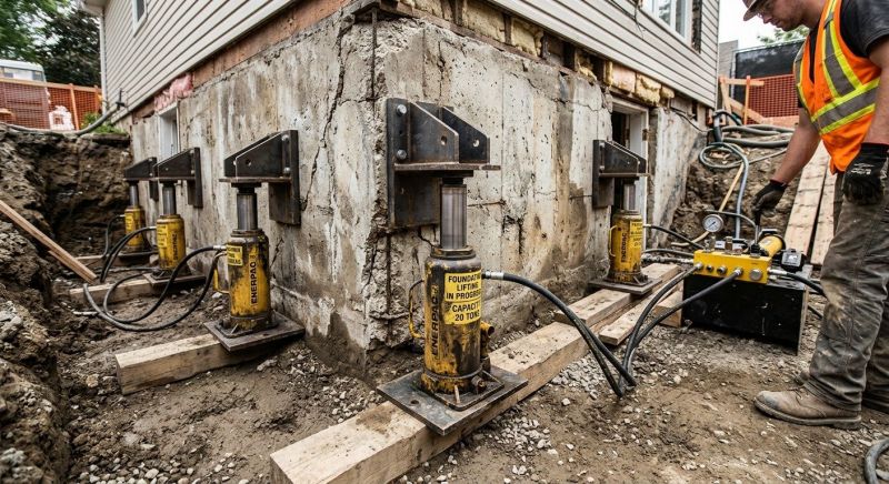 Foundation Jacking in Blythewood, SC
