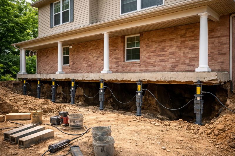 Foundation Jacking in Blythewood, SC