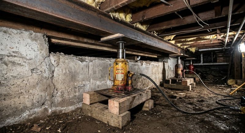 Foundation Jacking in Kershaw County, SC