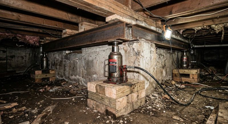 Foundation Jacking in Kershaw County, SC