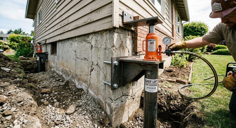 Foundation Jacking in Kershaw, SC
