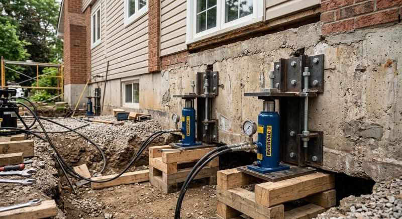 Foundation Jacking in Camden, SC