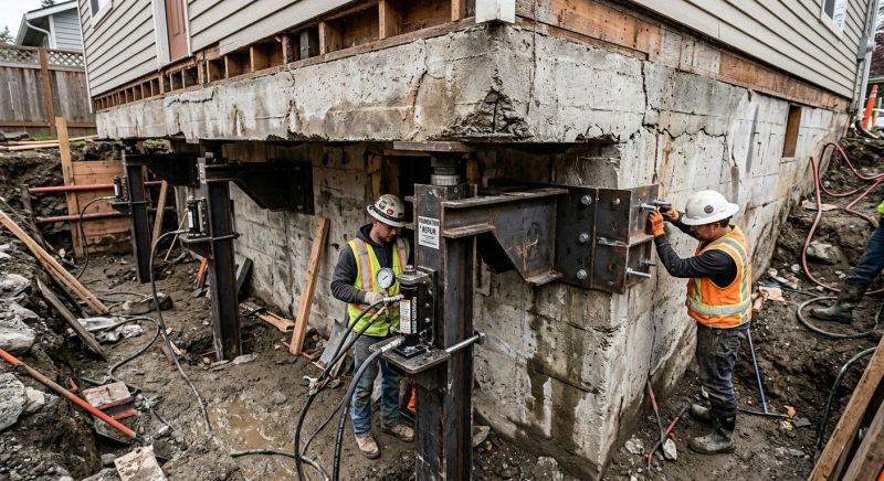 Foundation Lifting in Camden, SC