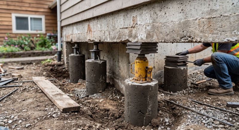 Foundation Pier Leveling in Camden, SC