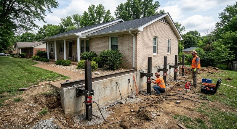 Foundation Pier Leveling in Camden, SC