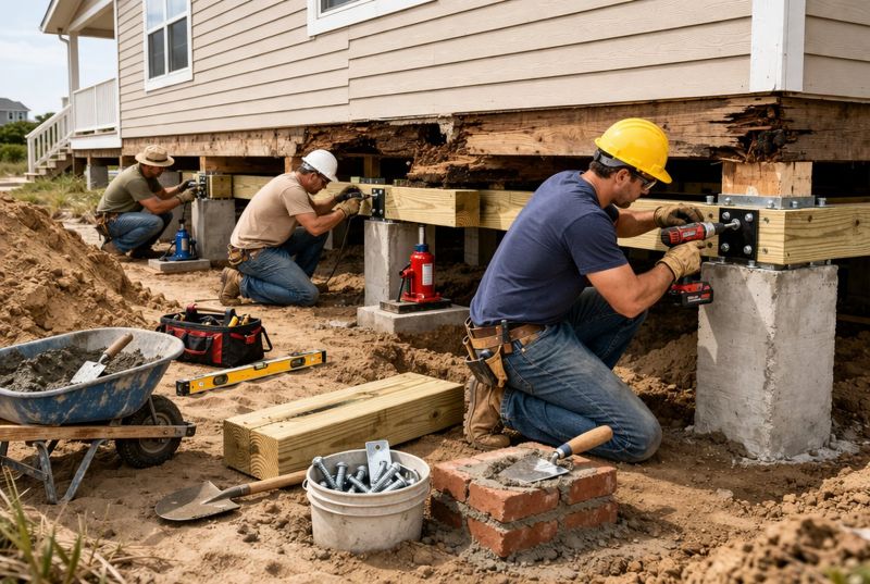 Foundation Raising in Camden, SC