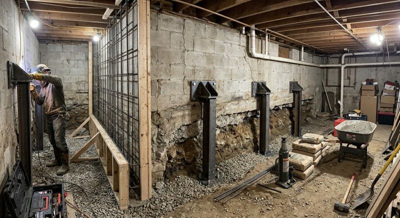 Foundation Stabilizing in Camden, SC