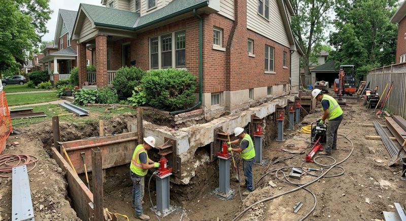 Foundation Underpinning in Camden, SC