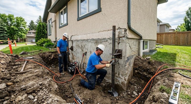 Helical Piers Installation in Camden, SC