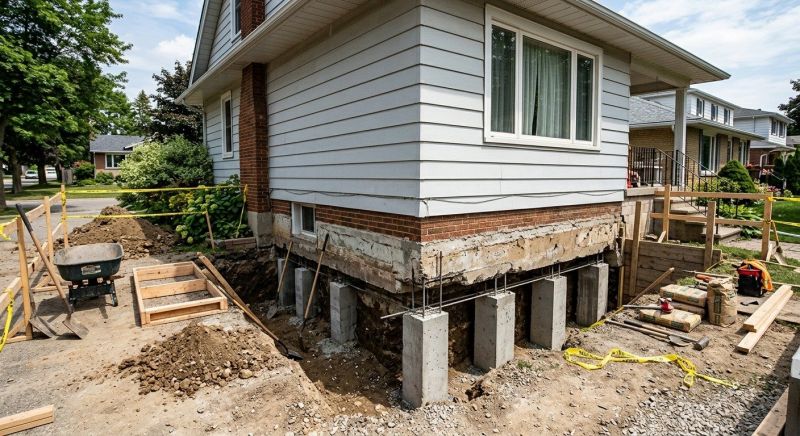 House Underpinning in Camden, SC