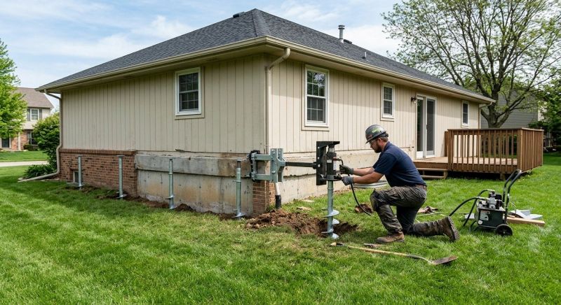 Settling Foundation Service in Bishopville, SC