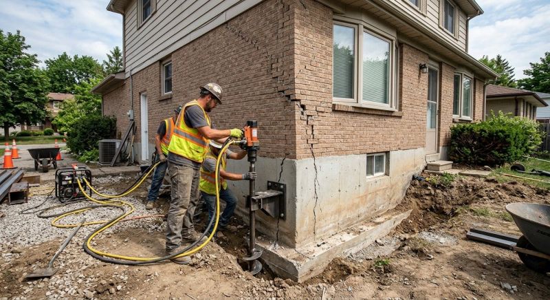 Settling Foundation Service in Camden, SC