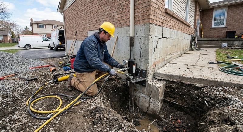 Sinking Foundation Repair in Bishopville, SC