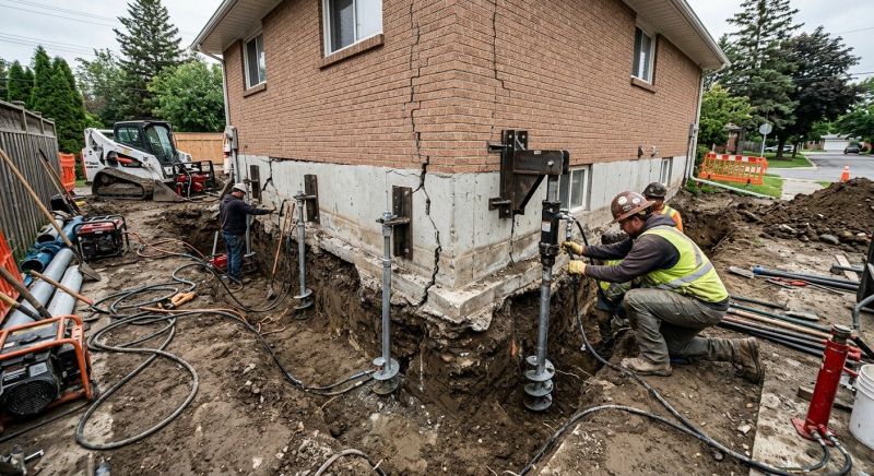 Sinking Foundation Repair in Kershaw, SC