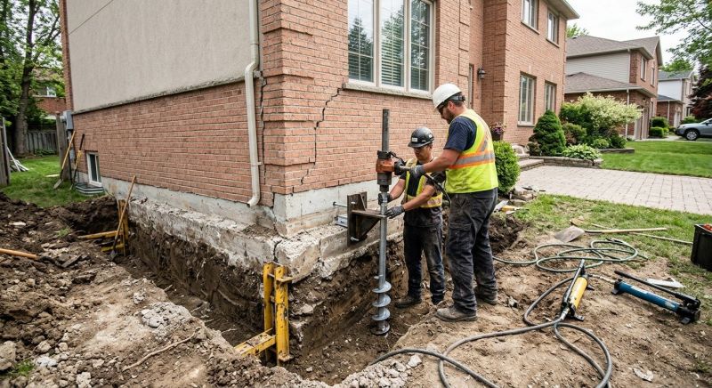 Sinking Foundation Repair in Kershaw, SC