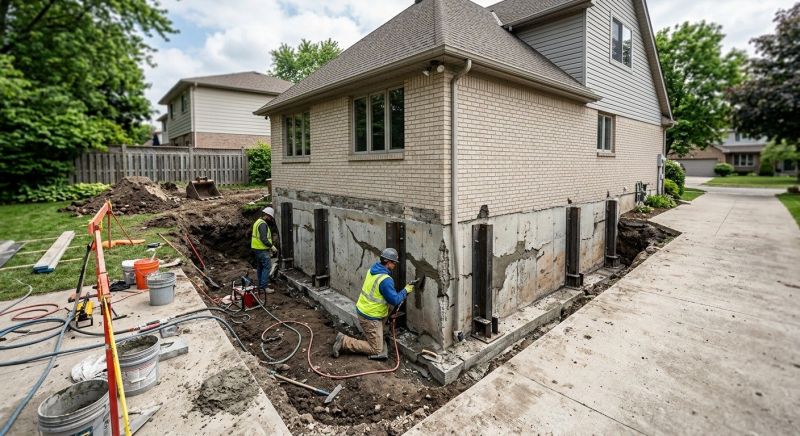 Sinking Foundation Repair in Camden, SC
