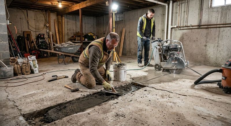 Slab Foundation Repair in Camden, SC