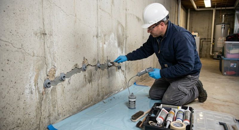 Structural Crack Repair in Camden, SC