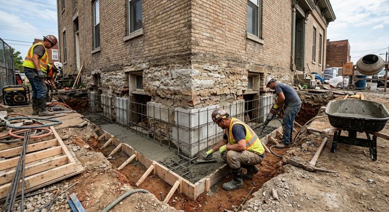 Underpinning Repair in Camden, SC