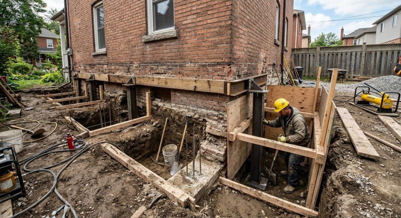 Underpinning Repair in Camden, SC