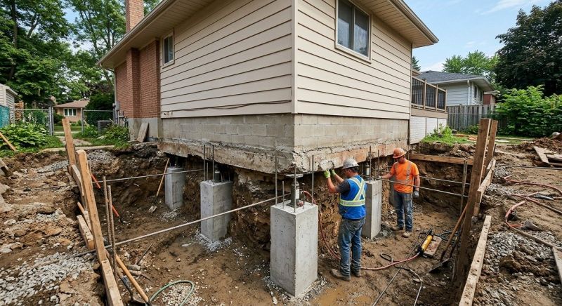 Underpinning Service in Camden, SC